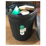 Vintage Tupperware Lot in 32 Gallon Trash Can
