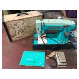 White Model 1563 Zigzag Sewing Machine