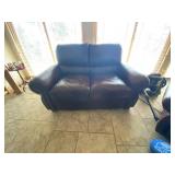 La-Z-Boy Leather Loveseat 5 ft