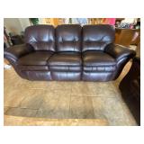 La Z Boy Reclining Couch 7 ft