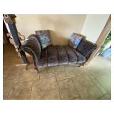 Entry Seat Upholstered 56"L