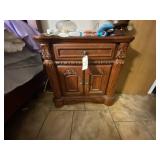 Bed Side Table 32"L x 17"W x 32"H Bed Side Table 32"L x 17"W x 32"H