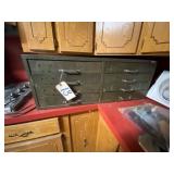 8-Drawer Metal Cabinet from Okmulgee IT-Vintage 8-Drawer Metal Cabinet from Okmulgee IT-Vintage