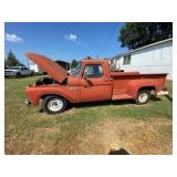 1965 Ford Custom Cab 100 Pickup Step Side Twin