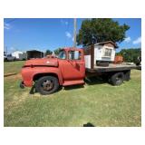1956 Ford F600 Truck w/13ft Dump Bed 292 Motor 1956 Ford F600 Truck w/13ft Dump Bed 292 Motor
