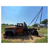 1961 GMC 4000 Truck w/Braden Winch & Gin Pole