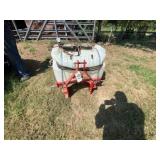 3-Point 40 Gal Sprayer w/approx 6ft Boom