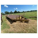 Pintle Hitch All Metal Trailer 3-axle w/4ft Ramp 6 Pintle Hitch All Metal Trailer 3-axle w/4ft Ramp 6