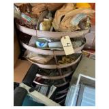 Circular Parts Bin w/8 levels Turning Trays approx Circular Parts Bin w/8 levels Turning Trays approx