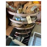 Circular Parts Bin w/8 levels Turning Trays approx