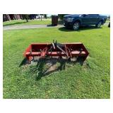3-point Heavy Duty Box Blade w/Ripper Teeth 6ft 3-point Heavy Duty Box Blade w/Ripper Teeth 6ft
