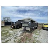 Gooseneck Cattle Trailer - 24ft L x 68"W