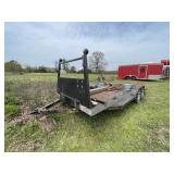 Bumper Pull 2-Axle Trailer 18ft L x 84"W