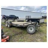 Starlight Two Axle Flatbed Trailer