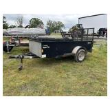 Dandy Wagon 5x10 Single Axle All Steel Trailer