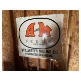 A&M Metal Feed Sign 32" x 36"