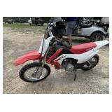 Honda CRF 110F Dirt Bike - Runs & Drives