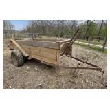 Vintage Minneapolis Moline Manure Spreader