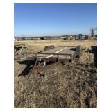 18' x 7' Bumper Pull Double Axle US Trailer w/Ramp