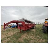 Gooseneck Cattle Trailer 24' x 80'