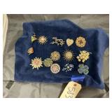 Asstd. Brooches