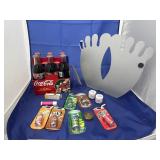 Coca Cola 6 Pack Bottles & Lip Balms