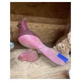 Bird yard statue