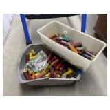Asstd. Shotgun Shells in 2 plastic bins