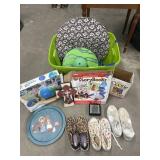 Sprinkler Ball, Coach Shoes sz 6, games & More