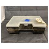 Plastic case w/ US marines watch & Jewelry