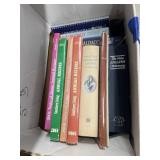 Box of Cookbooks & more