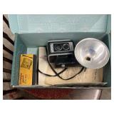 Kodak Duaflex III Camera w/Brownie Reflex Flash