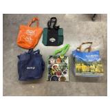 Bag of asstd. Tote bags