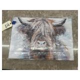 Canvas wall hanging