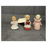 3 pcs. of angel figurines