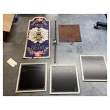 3 chalkboards & home dï¿½cor