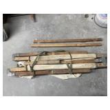Wooden US Army Folding Canvas Cot