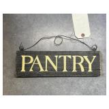 Pantry Sign