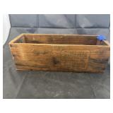Kraft wooden cheese box