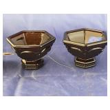 2 pcs. Avon Ruby Red Desert Cups