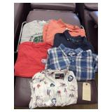 Stack of Assorted Boys. Shirts