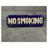 Ceramic No Smoking Sign