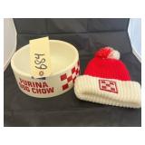Purina Dog Chow Bowl & Beanie