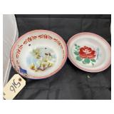 2 Porcelain Bowls