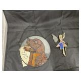 2 pcs. Stained glass art