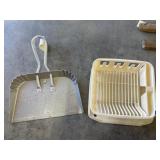 Heavy Duty Dust Pan & dish drainer