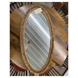 Framed Wall Mirror 43" x 22"