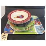 12 Pcs - Assorted Animal Plates - Serving Tray