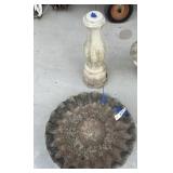Concrete Bird Bath