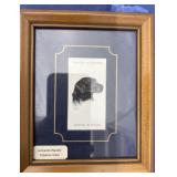 Framed Authentic Pre 1939 Tobacco Card